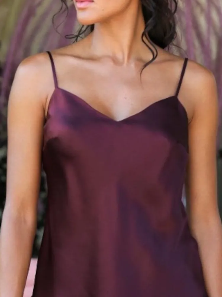 Spaghettiträger Tops|Alle Lingerie Tops^Marjolaine Seidentop 100% Seide ODON elegant von