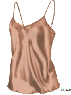 Spaghettiträger Tops|Alle Lingerie Tops^Marjolaine Seidentop 100% Seide ODON elegant von