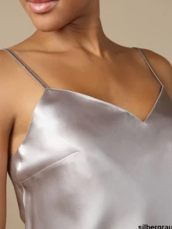Spaghettiträger Tops|Alle Lingerie Tops^Marjolaine Seidentop 100% Seide ODON elegant von