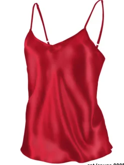 Spaghettiträger Tops|Alle Lingerie Tops^Marjolaine Seidentop 100% Seide ODON Satin von