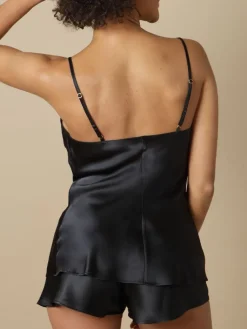Spaghettiträger Tops|Alle Lingerie Tops^Marjolaine Seidentop 100% Seide ODON uni - viele Farben