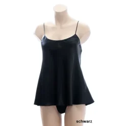 Spaghettiträger Tops|Mit Seidensatin^Luna di Seta Seidentop NEW DESIGN von