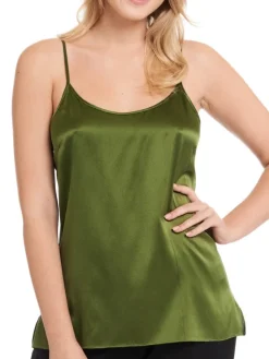 Spaghettiträger Tops|Alle Lingerie Tops^Gattina Seidentop SEDUZIONE DI SETA von uni