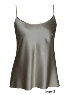 Spaghettiträger Tops|Alle Lingerie Tops^Gattina Seidentop SEDUZIONE DI SETA von uni