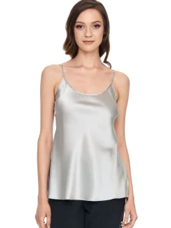 Spaghettiträger Tops|Alle Lingerie Tops^Gattina Seidentop SEDUZIONE DI SETA von bunt