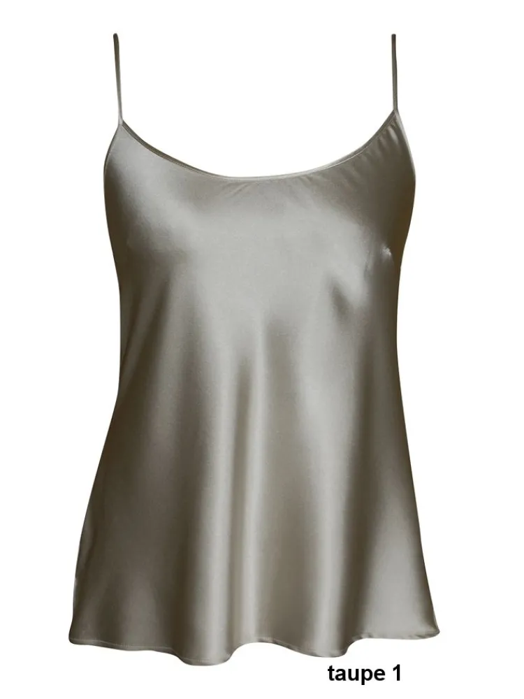 Spaghettiträger Tops|Alle Lingerie Tops^Gattina Seidentop SEDUZIONE DI SETA von - viele Farben