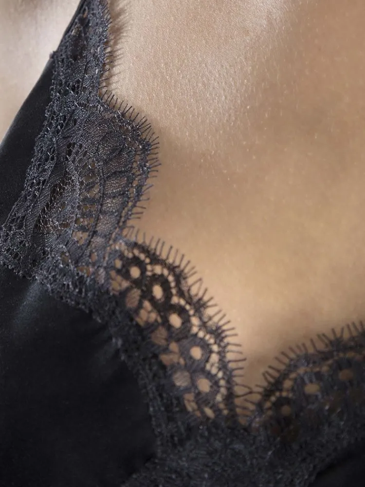 Tops Mit Spitze|Alle Lingerie Tops^Aubade Seidentop SOIE D´AMOUR exquisit
