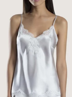Tops Mit Spitze|Alle Lingerie Tops^Aubade Seidentop SOIE D´AMOUR fein von