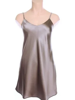 Seidennachthemd|Unterkleider Mit Seide^Cotton Club Seiden-Unterkleid INTENSA glatt Seta Superior