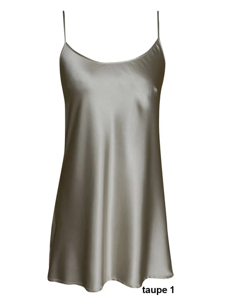 Unterkleider Mit Seide|Kurze Unterkleider^Gattina Seidenunterkleid SEDUZIONE DI SETA Stretchseide von