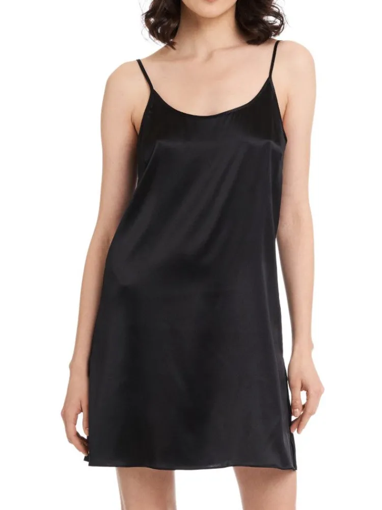 Unterkleider Mit Seide|Kurze Unterkleider^Gattina Seidenunterkleid SEDUZIONE DI SETA Stretchseide von