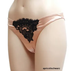 Alle Slips|Alle Unterteile^Cotton Club Seta Superior Brasiliana String mit Seide SOVRANA von