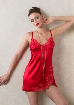 Seidennachthemd|Alle Negligés^Cotton Club Seta Superior Negligé SPLENDIDA mit Stretchseide