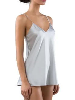 Spaghettiträger Tops|Alle Lingerie Tops^Cotton Club Seta Superior Seidentop ELEVATO einfarbig von