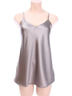 Spaghettiträger Tops|Alle Lingerie Tops^Cotton Club Seta Superior Seidentop ELEVATO einfarbig