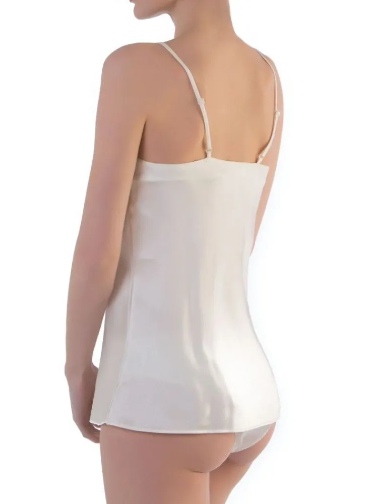 Spaghettiträger Tops|Alle Lingerie Tops^Cotton Club Seta Superior Seidentop ELEVATO Satin von