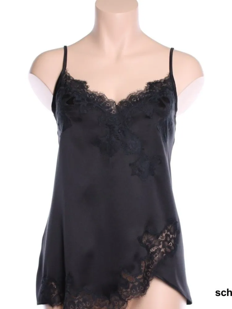 Tops Mit Spitze|Spaghettiträger Tops^Cotton Club Seta Superior Top PRIMARIO von mit Seide