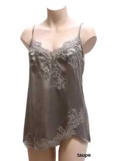 Tops Mit Spitze|Spaghettiträger Tops^Cotton Club Seta Superior Top PRIMARIO von mit Seide