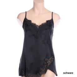 Tops Mit Spitze|Spaghettiträger Tops^Cotton Club Seta Superior Trägertop PRIMARIO mit Seide von