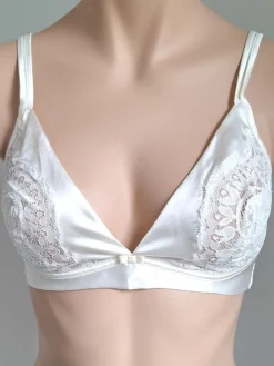 Alle Bhs^Cotton Club Seta Superior Triangel-BH mit Seide SPECIALE von