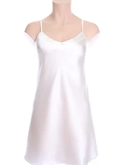 Seidennachthemd|Unterkleider Mit Seide^Cotton Club Seta Superior Unterkleid Stretchseide glatt von