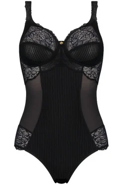 Alle Bodys^Triumph Shaping Body bügellos PEONY FLORALE BS mit Spitze by schwarz oder apricot aus Spitze