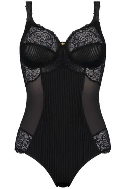 Alle Bodys^Triumph Shaping Body bügellos PEONY FLORALE BS mit Spitze by schwarz oder apricot aus Spitze