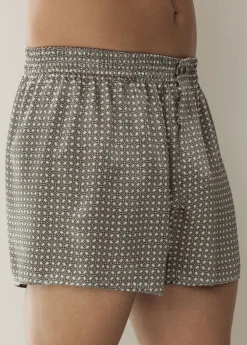 Boxershorts|Seidenunterwäsche^Zimmerli Silk Nightwear 100% Seide Herren BOXERSHORTS PRINT von