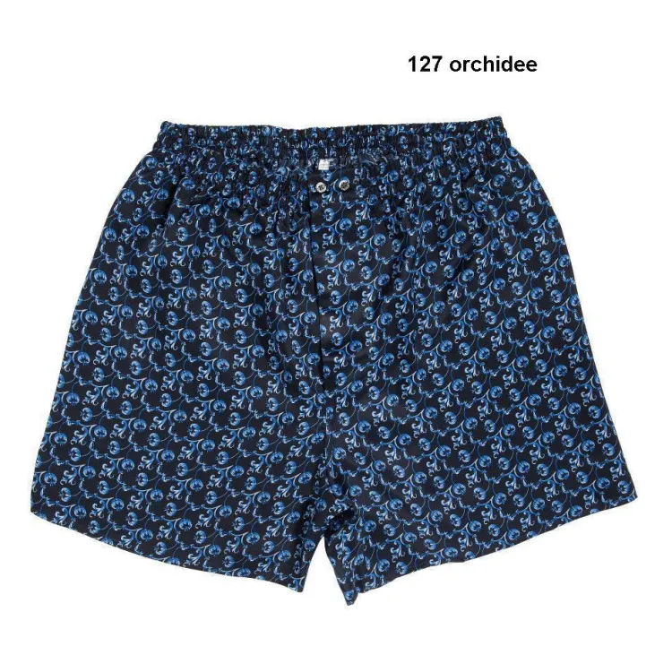 Boxershorts|Seidenunterwäsche^Zimmerli Silk Nightwear 100% Seide Herren BOXERSHORTS PRINT von