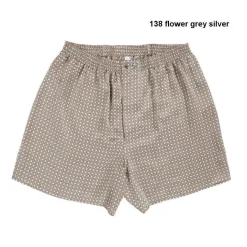 Boxershorts|Seidenunterwäsche^Zimmerli Silk Nightwear 100% Seide Herren BOXERSHORTS PRINT von