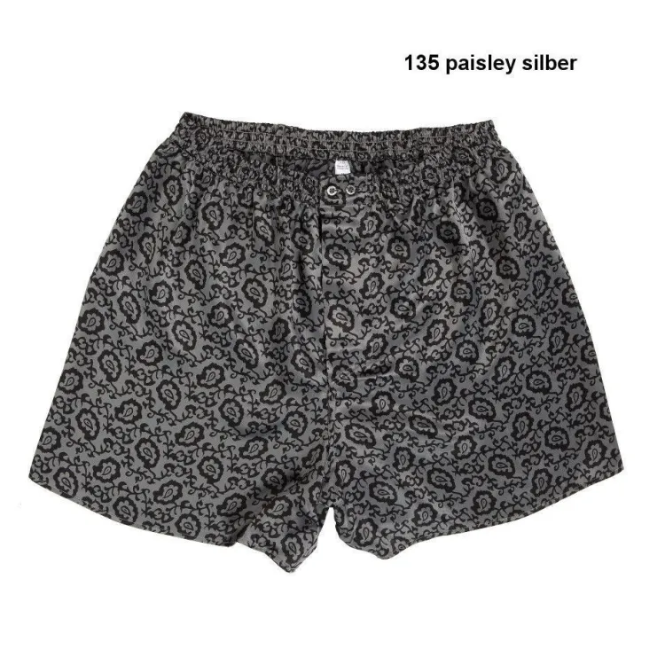 Boxershorts|Seidenunterwäsche^Zimmerli Silk Nightwear 100% Seide Herren BOXERSHORTS PRINT von