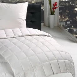 Daunendecken|Sommerdecken^Hu00e4ussling Sommerdecke MOSCHUS ROYAL von Häussling Füllung 100% Daune silbergrau