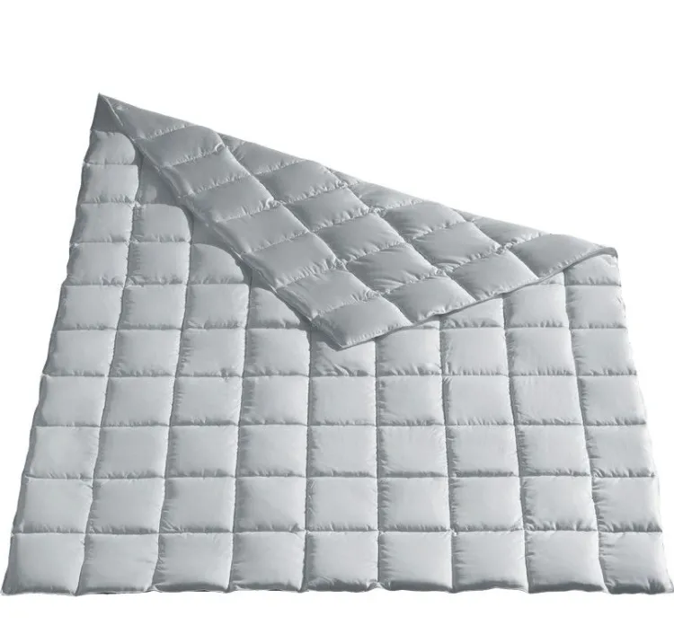 Daunendecken|Sommerdecken^Hu00e4ussling Sommerdecke MOSCHUS ROYAL von Häussling Füllung 100% Daune silbergrau