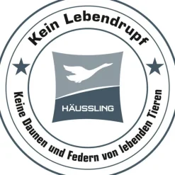 Daunendecken|Sommerdecken^Hu00e4ussling Sommerdecke MOSCHUS ROYAL von Häussling Füllung 100% Daune silbergrau