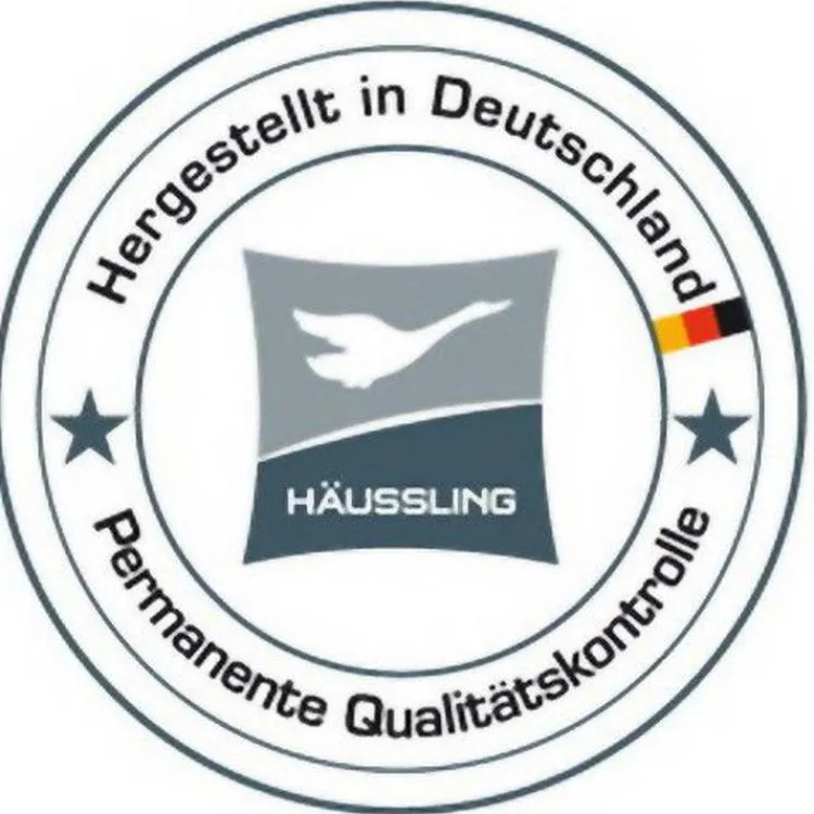 Daunendecken|Sommerdecken^Hu00e4ussling Sommerdecke MOSCHUS ROYAL von Häussling Füllung 100% Daune silbergrau