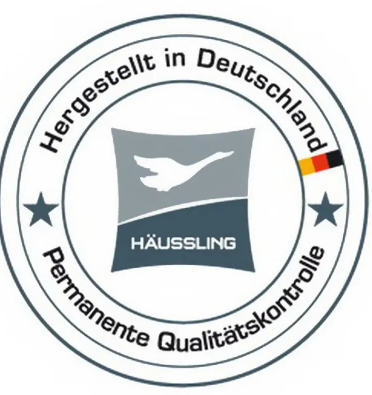 Daunendecken|Sommerdecken^Hu00e4ussling Sommerdecke MOSCHUS ROYAL von Häussling Füllung 100% Daune silbergrau