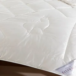 Naturhaardecken|Sommerdecken^Sannwald Sommerdecke PERU von mit Alpaka weiß