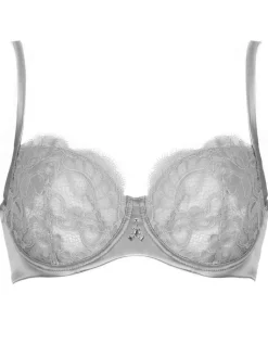 Alle Bhs^Prelude Spitze Bügel-BH mit Schmuck MARLENE von Milano schwarz oder silbergrau