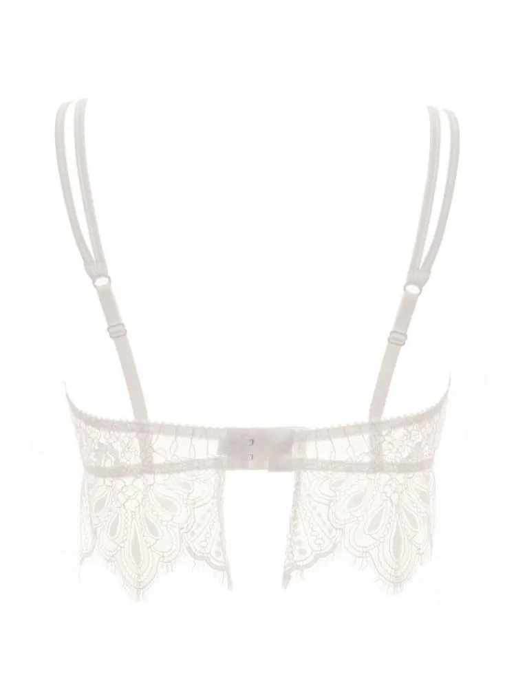 Alle Bhs^Prelude Spitze Bralette von Milano schwarz oder elfenbein weiß