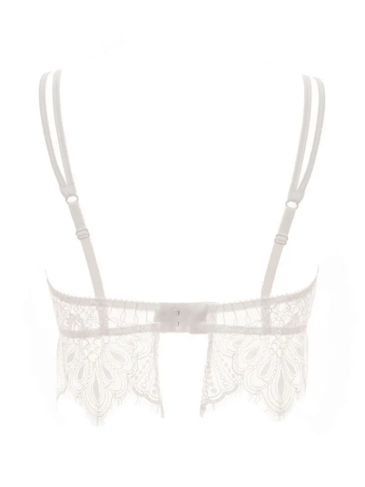 Alle Bhs^Prelude Spitze Bralette von Milano schwarz oder elfenbein weiß