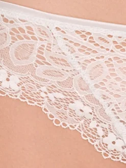 Alle Slips|Mit Seidensatin^Ritratti Spitze Brasiliana mit Seide WEDDING silber-grau von silbergrau mit Spitze