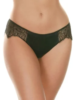 Alle Slips^Prelude Spitze Brazilian Slip uni von Milano schwarz oder elfenbein-weiß