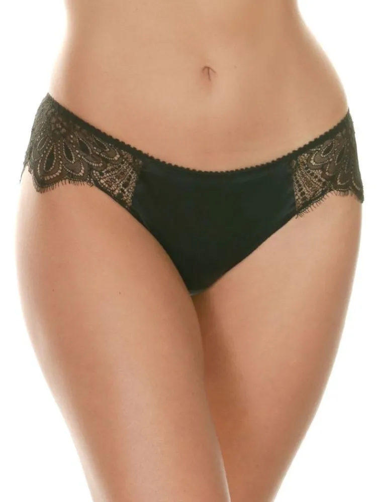 Alle Slips^Prelude Spitze Brazilian Slip von Milano schwarz oder elfenbein-weiß