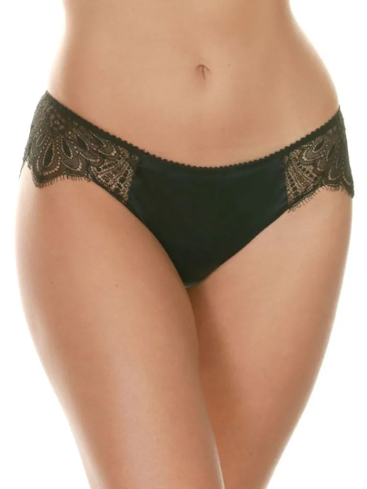 Alle Slips^Prelude Spitze Brazilian Slip von Milano schwarz oder elfenbein-weiß