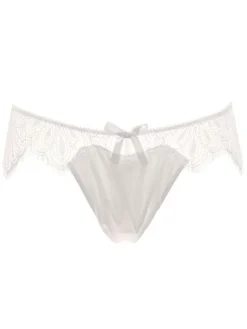 Alle Slips^Prelude Spitze Slip uni von Milano schwarz oder elfenbein-weiß