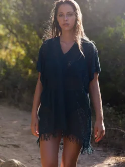 Strandkleider & Sommerkleider|Kaftan, Tunika & Pareo^Pain de Sucre Spitze Strandtunika YLEE 23 uni von