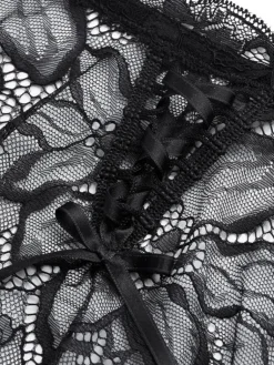 Alle Slips^Cadolle Spitze Taillen-Slip INVISIBLE CARMEN von schwarz