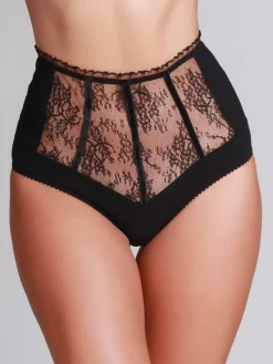 Alle Slips^Prelude Spitze Taillenslip von Milano Größe S schwarz