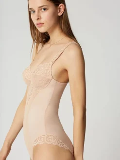 Alle Bodys^Maison Lejaby Spitzen-Body GABY uni von