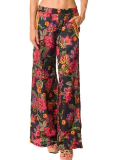 Strandhose & Jumpsuit^Laetitia Beachwear Strandhose mit Seide DAFNE bedruckt von